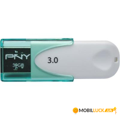 - USB PNY 32Gb Attache4 Green (FD32GATT430-EF)