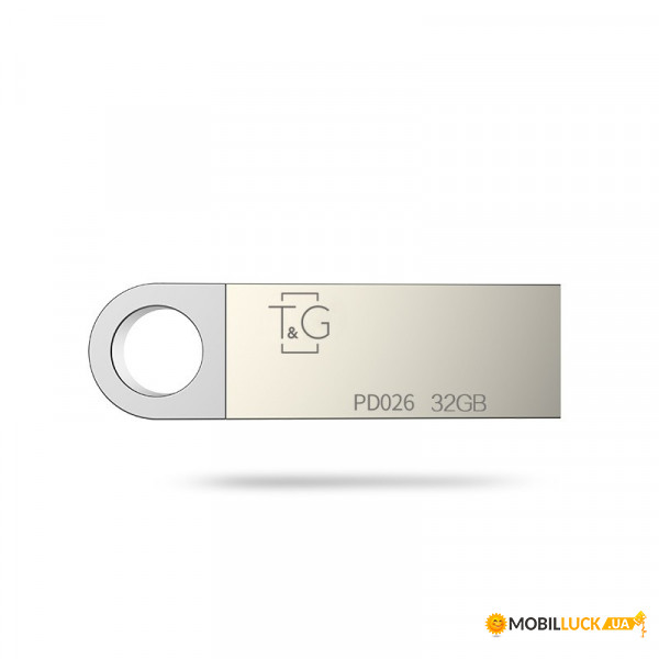 - 32GB T&G 026 Metal Series Silver (TG026-32G)