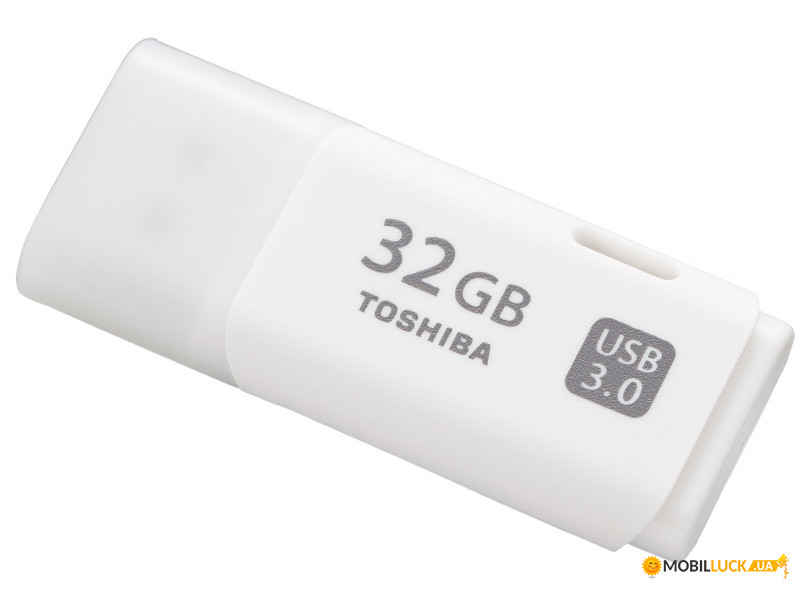 - USB 3.0 32Gb Toshiba Hayabusa White (THN-U301W0320E4)