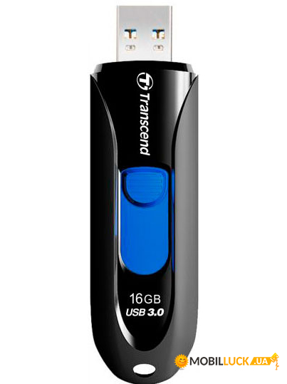 Flash Drive Transcend JetFlash 790 16 GB USB 3.0 Black