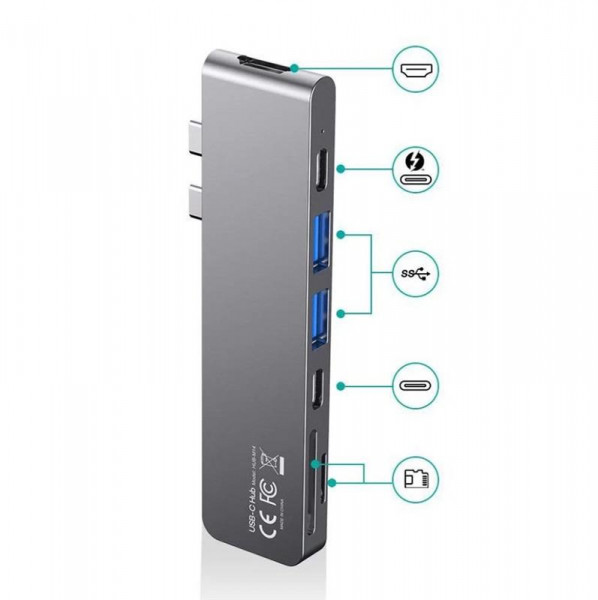  Choetech HUB-M14 7 in 1 USB-C Multiport Adapter