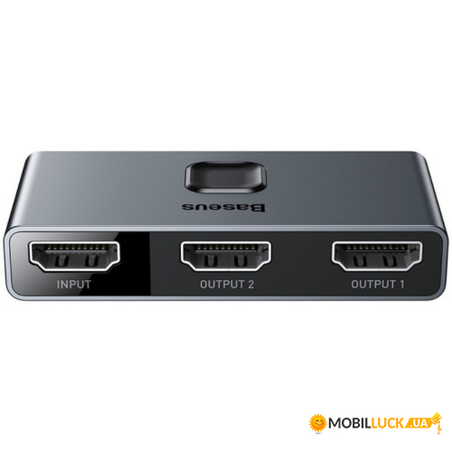 USB- Baseus Matrix HDMI Splitter Space Grey (CAHUB-BC0G)