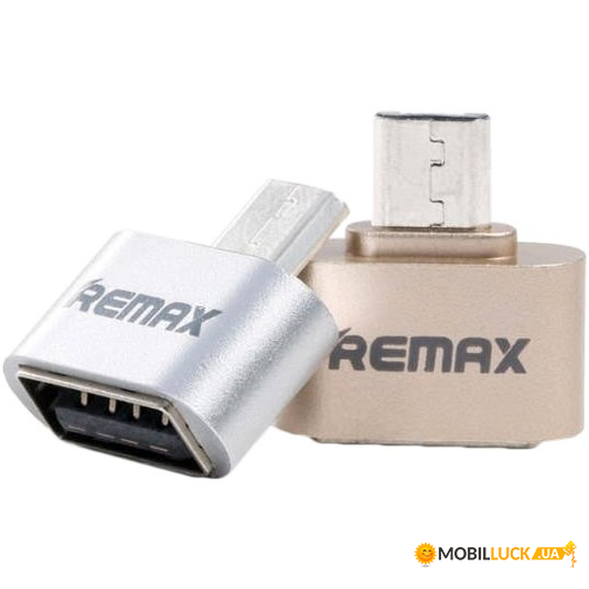  RA-OTG USB(F) to microUSB(M) Gold Remax 340902