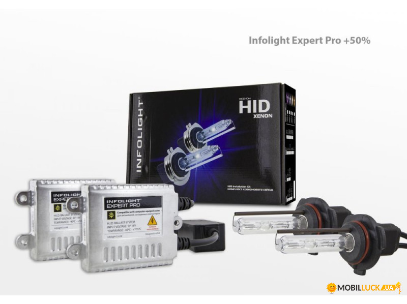   Infolight Expert Pro CANBUS H4 9006 6000K 50% (B4 6 IE PR 50)