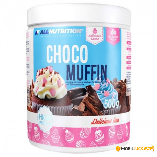   All Nutrition Choco Muffin - 500g 100-14-7363340-20