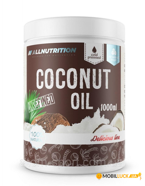   All Nutrition Coconut Oil 1000g Refined 100-58-6414857-20