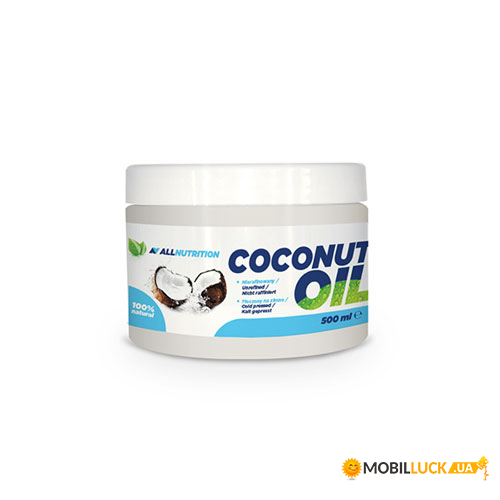   AllNutrition Coconut Oil unrefined 500  