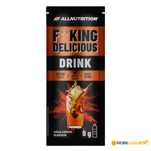   All Nutrition Fitking Delicious Drink 9g Cola Lemon