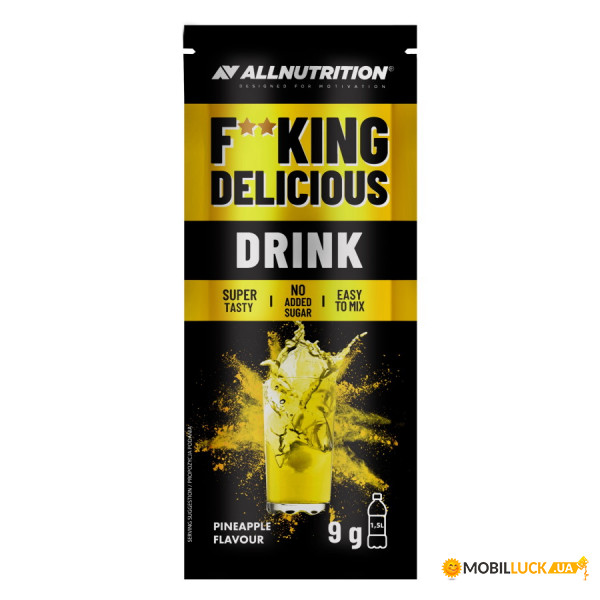   All Nutrition Fitking Delicious Drink 9g Pineapple