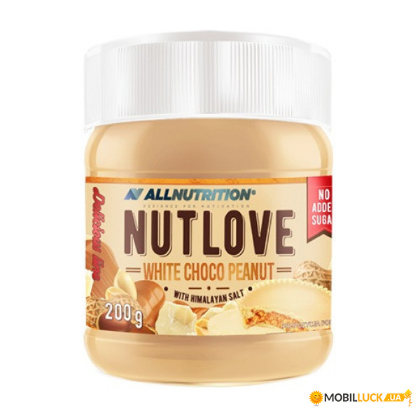   AllNutrition Nutlove 200g White Chocolate Peanut