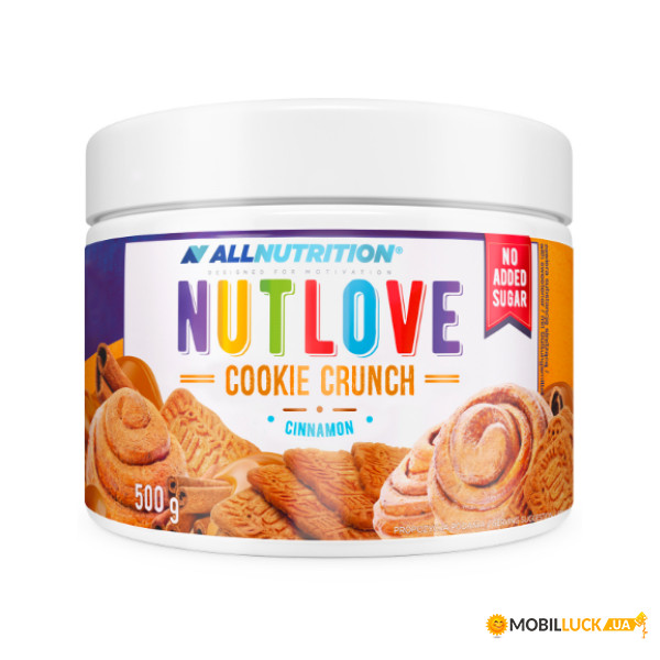   AllNutrition Nutlove Cookie Crunch 500g Cinamon