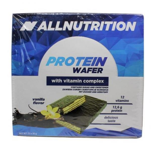   All Nutrition Protein Wafer Bar 32x35g Vanilla 100-11-5946981-20