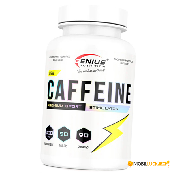   Genius Nutrition Caffeine 200 90 (11562001)