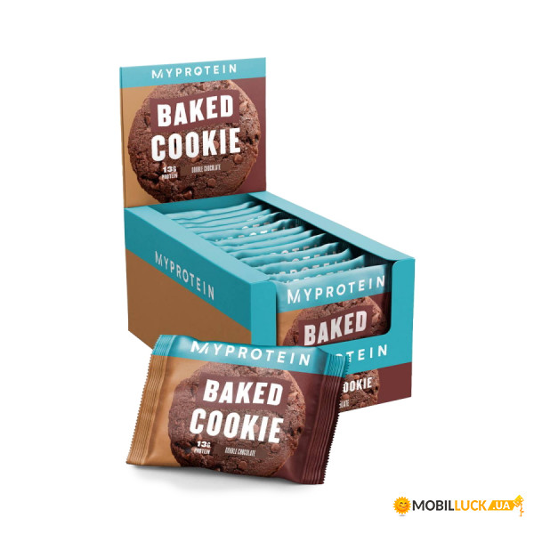   Myprotein Baked Cookie - 12x75g Double Chocolate