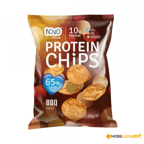 ׳ Novo Nutrition Protein Chips - 30g BBQ