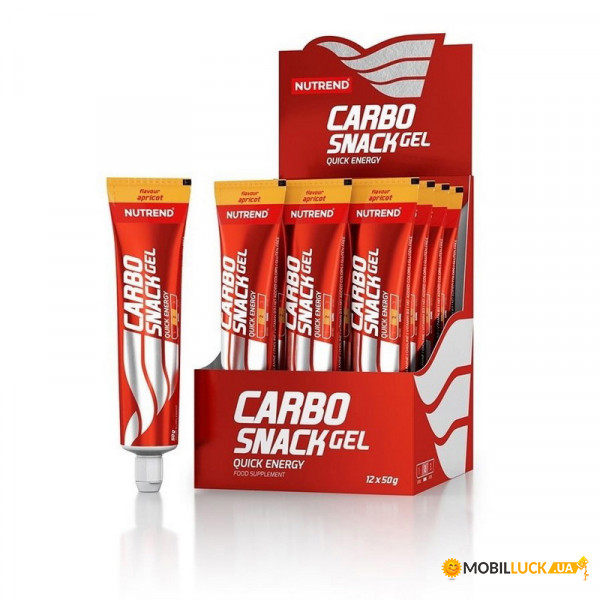   Nutrend Carbo Snack 55 g apricot