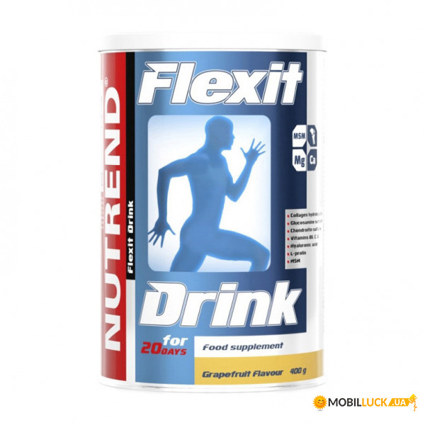  Nutrend Flexit Drink 400 g lemon