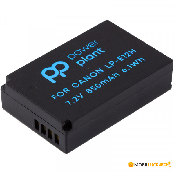  PowerPlant Canon LP-E12H 850mAh