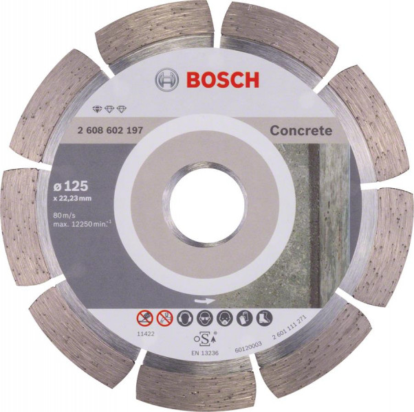   Bosch Standard for Concrete 125-22.23,   (2.608.602.197)