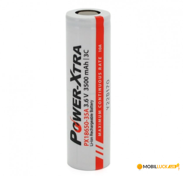  Power-Xtra 18650 Li-Ion 3500 mAh White