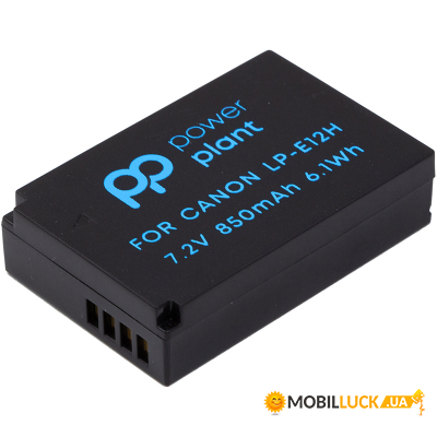   / PowerPlant Canon LP-E12H 850mAh (CB970506)