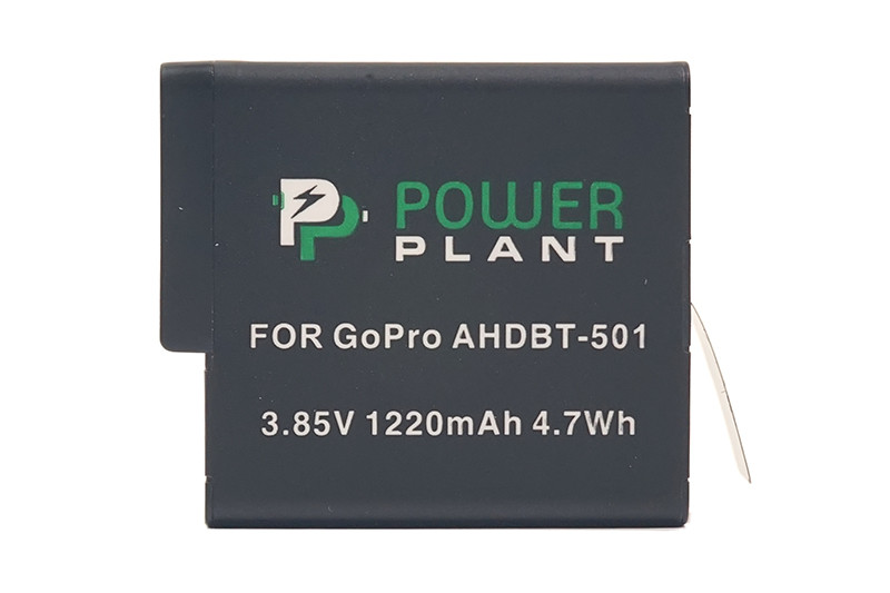  PowerPlant  GoPro AHDBT-501 1220mAh