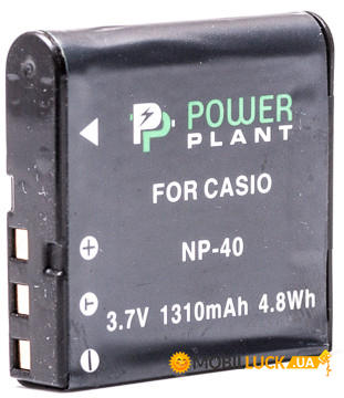  PowerPlant Casio NP-40 1310mAh