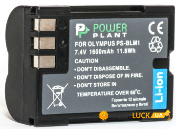  PowerPlant Olympus PS-BLM1 1600mAh