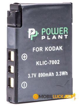  PowerPlant Kodak KLIC-7002 890mAh