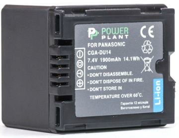  PowerPlant Panasonic CGA-DU14 1900mAh