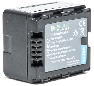  PowerPlant Panasonic VW-VBN130 1100mAh