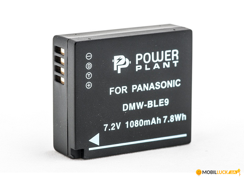  PowerPlant Panasonic DMW-BLE9 1080mAh