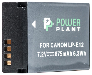  PowerPlant Canon LP-E12 875mAh