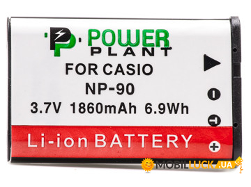  PowerPlant Casio NP-90 1860mAh