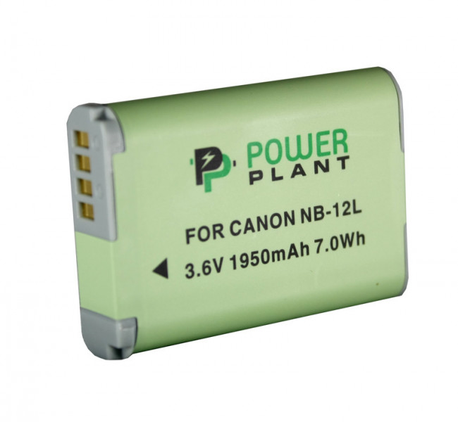  PowerPlant Canon NB-12L 1950mAh