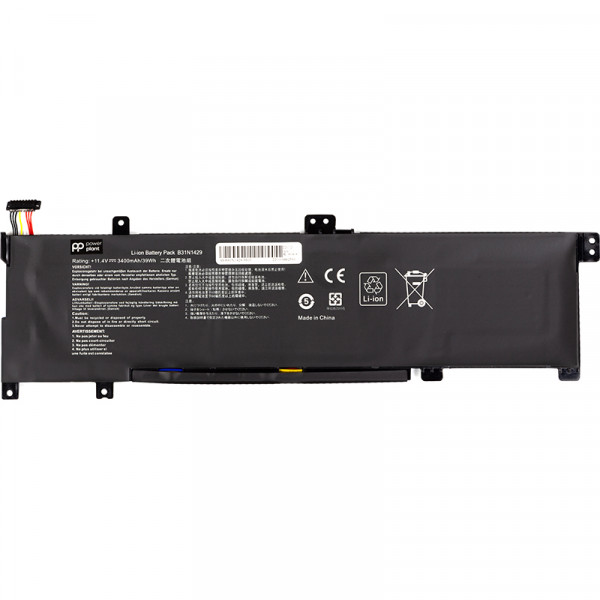  PowerPlant   ASUS Vivobook A501LX (B31N1429) 11.4V 3400mAh