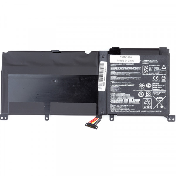    ASUS ROG G501VW (C41N1524) 15.2V 3950mAh (original)