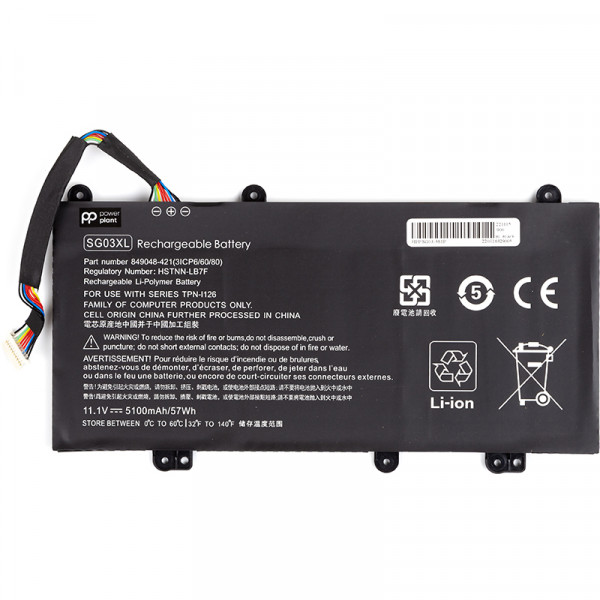  PowerPlant   HP SG03-3S1P 11.1V 5100mAh