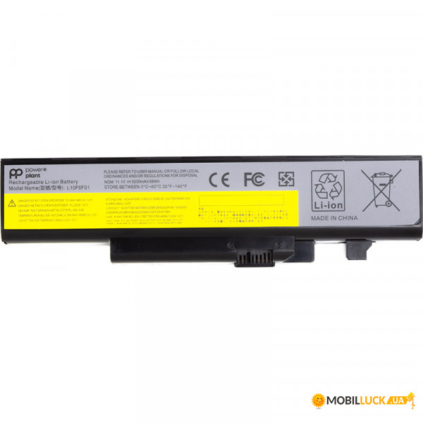  PowerPlant   LENOVO IdeaPad Y470 (L10S6F01) 10.8V 5200mAh