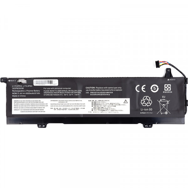    LENOVO L17C3PE0-68-3S1P 11.4V 4500mAh