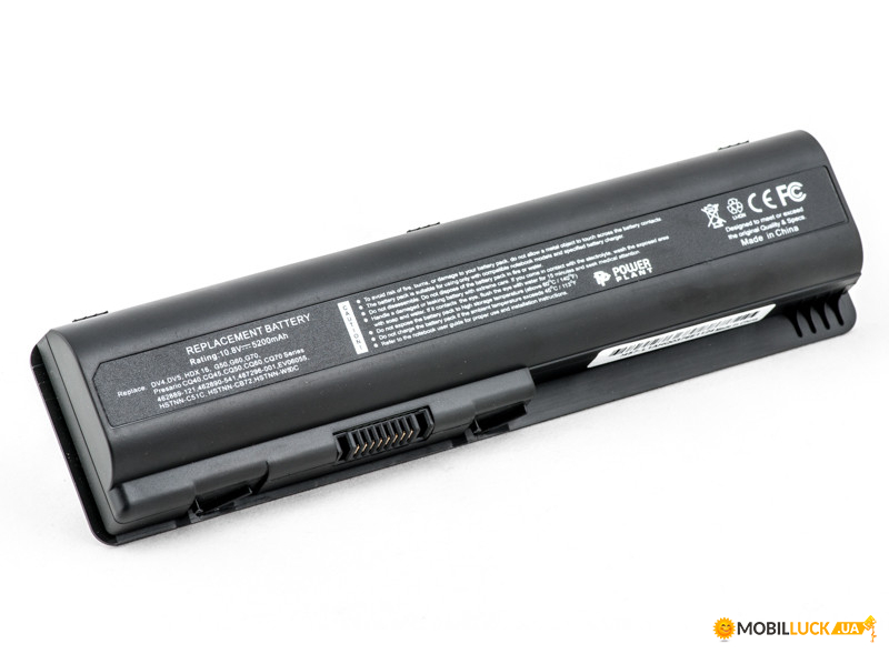  PowerPlant   HP Pavilion DV4 (HSTNN-DB72, H5028LH) 10.8V 5200mAh