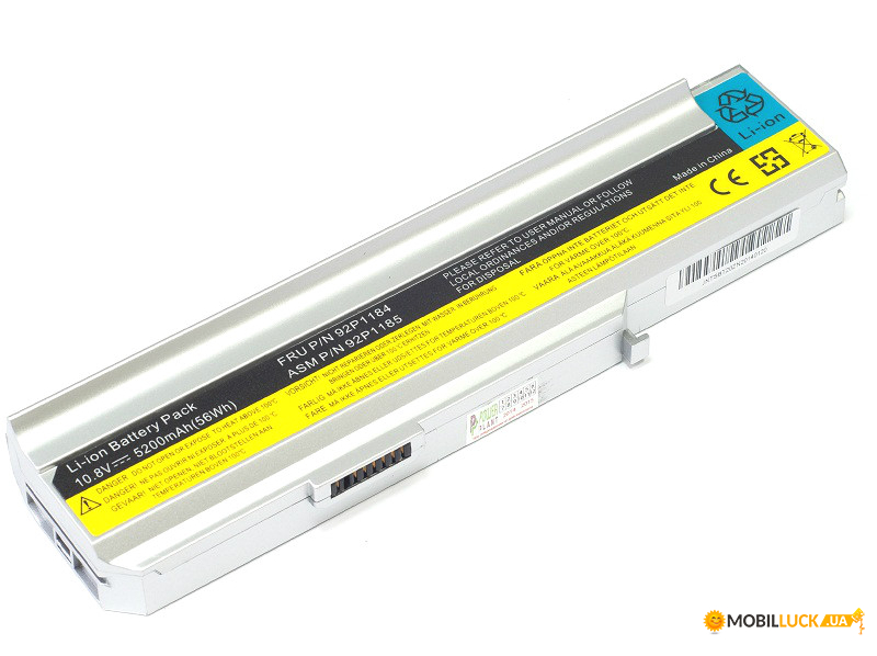  PowerPlant   IBM/LENOVO 3000 (FRU 92P1186, LE N100 3S2P) 10.8V 5200mAh