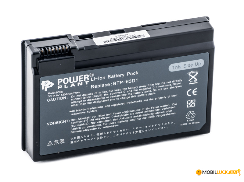  PowerPlant   ACER TravelMate C300 (BTP-63D1, AC-63D1-8) 14.8V 5200mAh