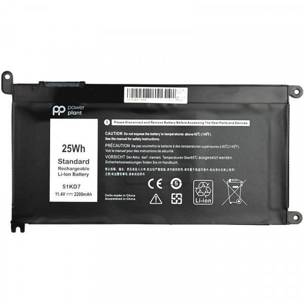  PowerPlant   DELL Chromebook 3180 (51KD7) 11.4V 2200mAh