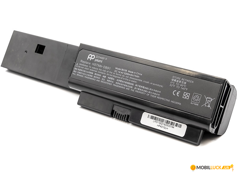  PowerPlant   HP Probook 4310s (HSTNN-DB91, HP4310LH) 14.4V 5200mAh