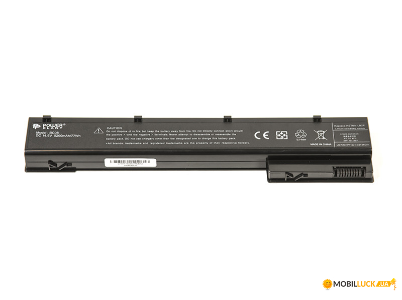  PowerPlant   HP EliteBook 8560w (HP8560LH, VH08XL) 14.8V 5200mAh