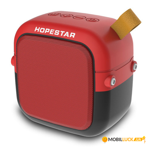 Bluetooth- HOPESTAR-T5 MINI, StrongPower, c  speakerphone, , red (7925)