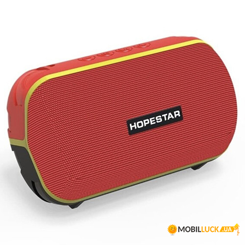 Bluetooth- HOPESTAR-T6 MINI, StrongPower, c  speakerphone, , PowerBank, red (7928)