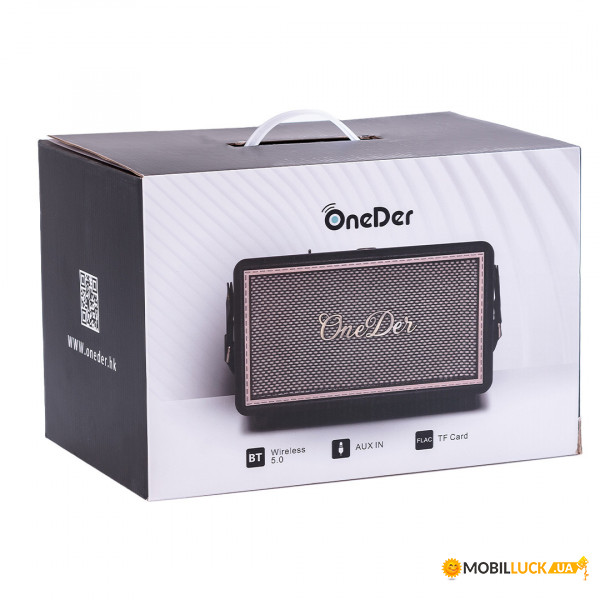   Bluetooth OneDer D6    TF/USB/AUX 40   (D6B)