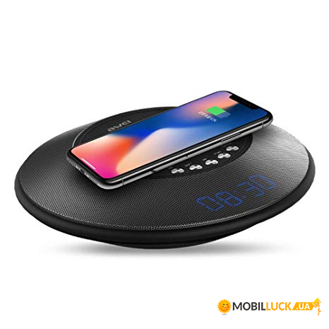  Awei Bluetooth with wireless charger Y290 Black